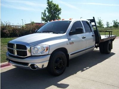 Slt quad cab 5.9 diesel flat bed cd abs brakes air conditioning am/fm radio