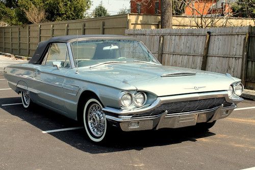 1965 ford thunderbird convertible