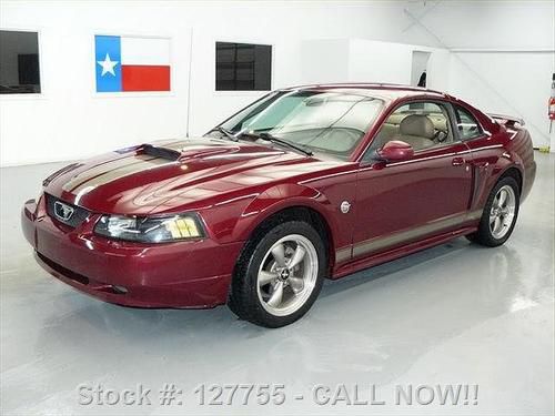 2004 ford mustang gt 40th anni 5-speed leather only 55k texas direct auto