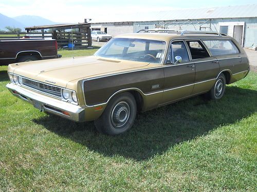 1969 plymouth sport suburban fury 6 passenger station wagon