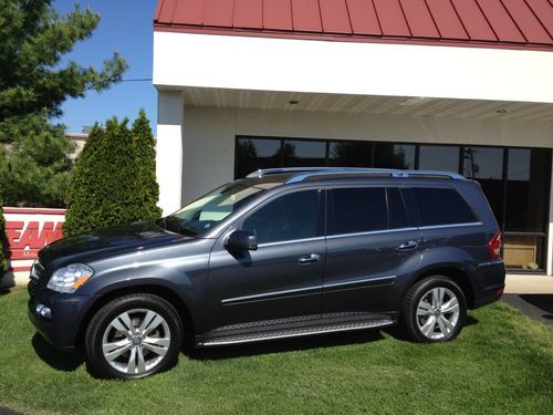 2011 mercedes gl450 4matic - 28k mi - steel grey/black - 1 owner - very clean!