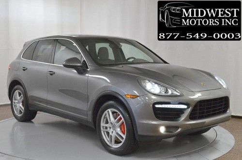 2011 11 porsche cayenne turbo awd navigation rear camera park assist 1 owner