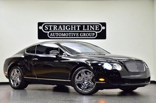 2006 bentley continental gt black low miles chrome wheels