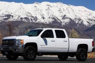 2012 duramax diesel 4x4 ltz heated a/c leather bose rev camera new tires wheels