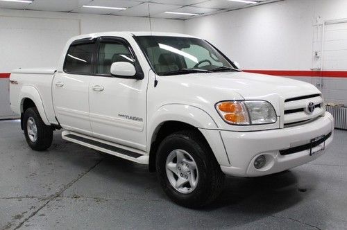 04 tundra limited leather heated seats alloys double cab iforce v8 4x4 trd 4wd