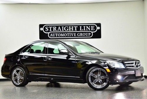 2008 mercedes benz c350 sport chrome big navigation heated seats auto