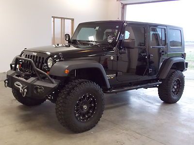 07 jeep aev conversion 6.1l hemi v8 420 hp 4x4 black hoss wheels