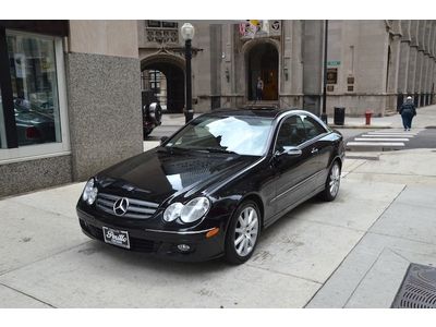 2007 mercedes benz clk 350 coupe black/gray