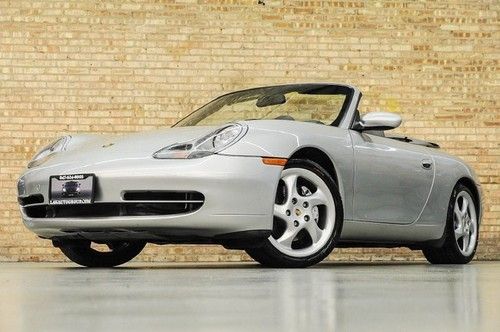 1999 porsche 911 c4 cabriolet! only 21k miles! alum pkg! hifi sound! 18s! clean!