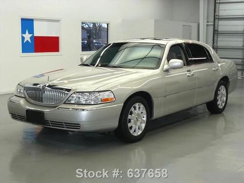 2007 lincoln town car signature ltd 6-pass sunroof 60k texas direct auto