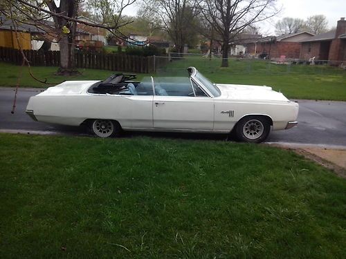 1967 plymouth fury iii convertible