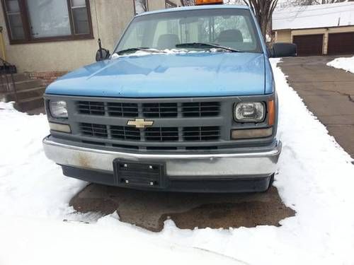 1996 chevrolet c1500 wt standard cab pickup 2-door 4.3l text 4 video 6126360038