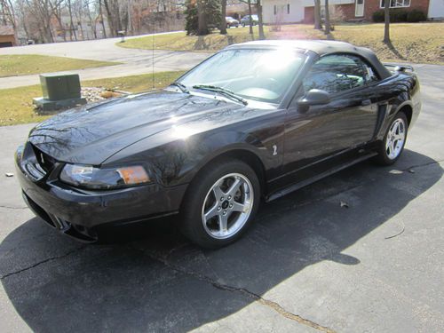 2001 ford mustang svt cobra convertible 2-door 4.6l