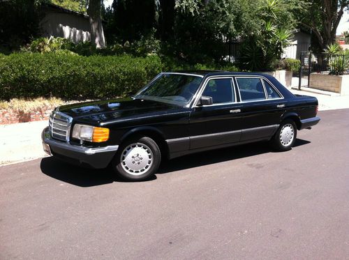 1989 mercedes-benz 560sel base sedan 4-door 5.6l