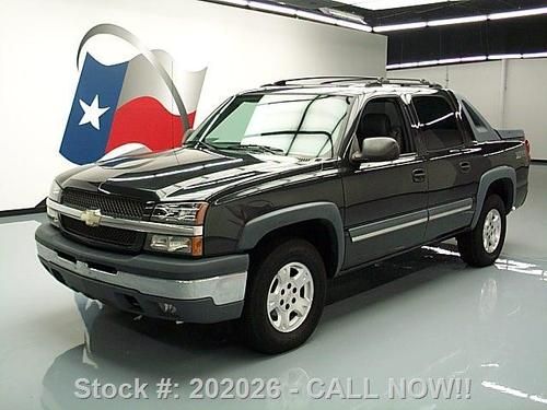 2004 chevy avalanche z66 heated leather bose audio 65k texas direct auto