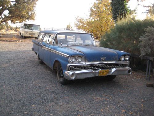 1959 ford country sedan station wagon/no reserve