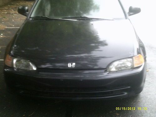 1993 honda civic lx 101,000 original miles auto "no reserve"