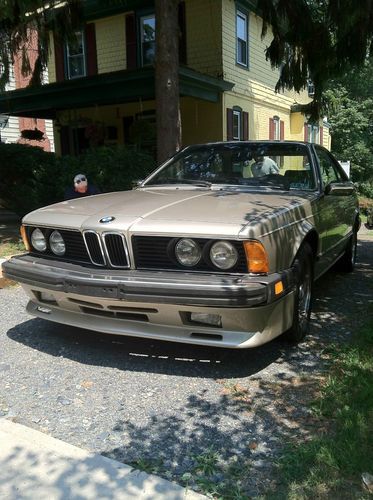 1984 bmw 633csi base coupe 2-door 3.2l