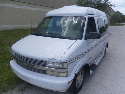 2002 chevrolet astro van cobra hightop van with leather