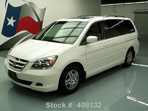 2007 honda odyssey ex-l 8-pass htd leather sunroof 69k texas direct auto