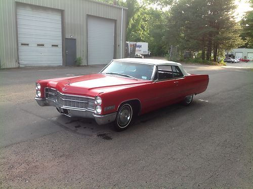 1966 cadillac convertible deville barn find