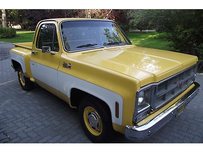 ** 2 owner 1979 sierra grande 1500 short stepside 129,374 original miles **