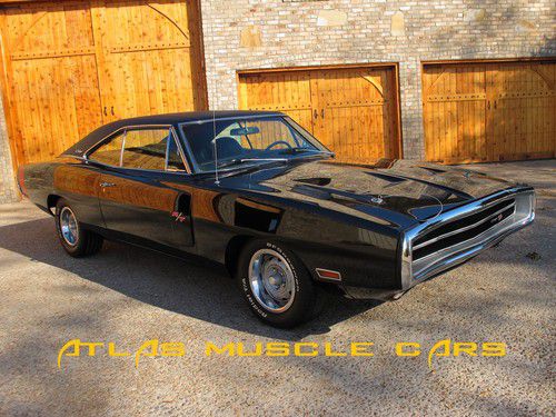 1970 charger r/t 440 auto tx9 real black car