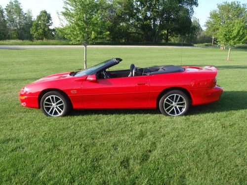 2002 camaro 35th anniversary convertible 1 owner