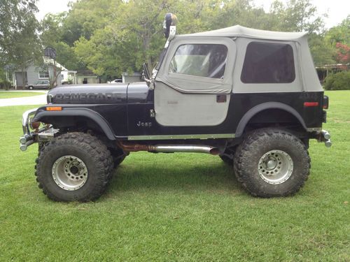 1980 jeep cj7 renegade 401 v8  4sp