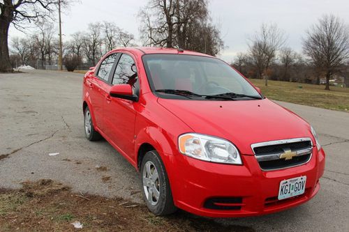 2009 chevrolet aveo lt sedan 4-door 1.6l