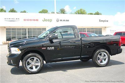 Save at empire dodge on this all-new regular cab hemi express 4x4 with 20s