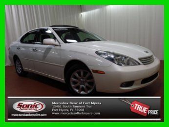 2002 lexus es-300 premium es300 no reserve look leanter sunroof