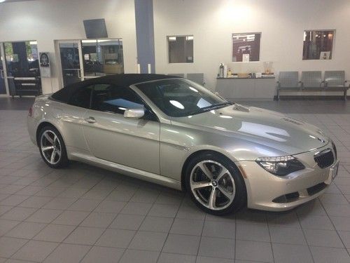 650i convertible sport package navigation mineral silver/black/black 19 wheels