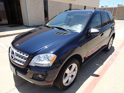 2009 mercedes-benz ml 350 4x4 navigation dvd moonroof- no reserve