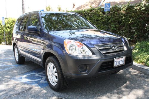 2006 honda cr-v, ex suv, automatic, 2wd, 1-owner, clean autocheck, calif. car