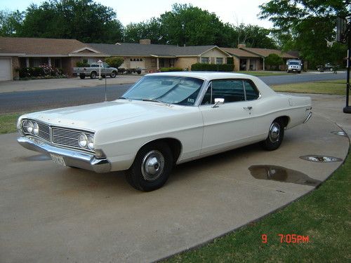 1968 white ford galazie 500 coupe-two owner vehicle!