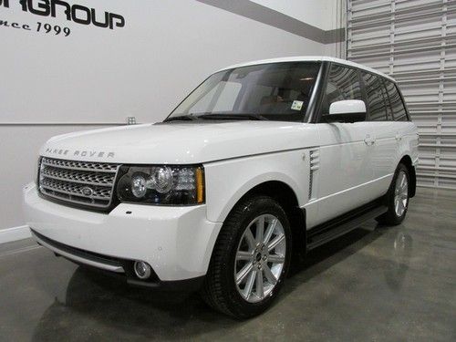 12 rover hse s/c white/tan, dvd, a/c seats, loaded++, buy $1094/month, $4900 dwn