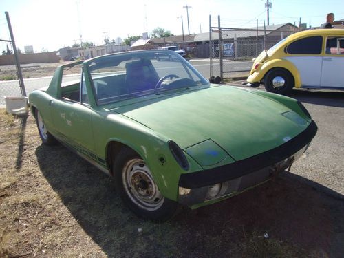 1972 porsche 914 arizona rust free straight body runs, drives, a/c