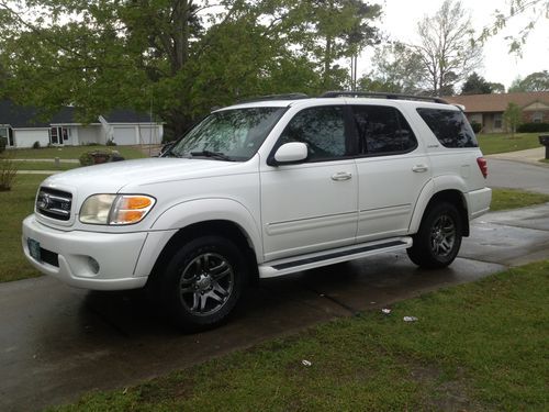 2004 toyota sequoia 3rd row limited sport utility 4-door 4.7l