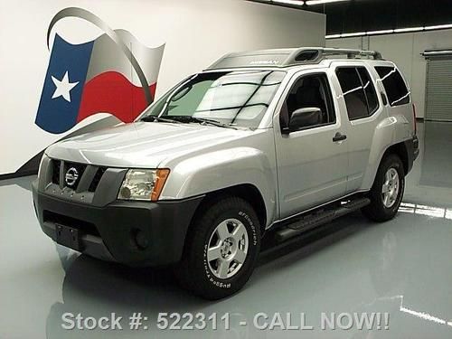 2007 nissan xterra 4.0l v6 side steps roof only 63k mi texas direct auto