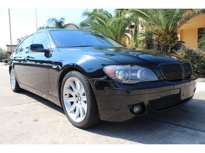 2006 bmw 750li sports package navi sunroof entertainment pdc massage texas car