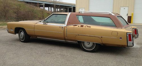 Rare barn find 1972 cadillac eldorado station wagon