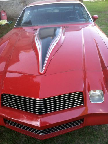 1979 chevrolet camaro coupe customized completely restored cherry red
