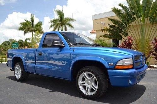 Dodge dakota r/t rt 5.9 magnum florida truck 66k fully serviced carfax certified