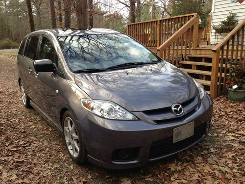 Mazda 5 gray sport wagon