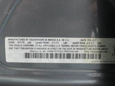 2007 Volkswagen Jetta Wolfsburg Edition* 5 speed* Clean Car, image 58