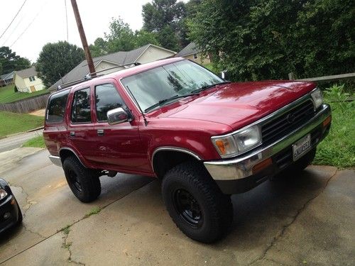 1993 toyota 4runner sr5 sport utility 4-door 3.0l