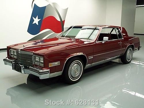 1983 cadillac eldorado ht-4100 white walls only 112 mi texas direct auto