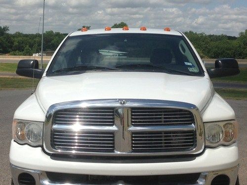 2005 dodge ram 3500 quad cab st 4wd 4x4 longbed diesel 5.9 white