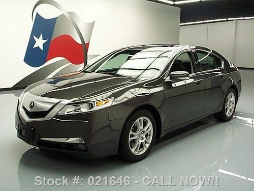 2010 acura tl tech sunroof nav rear cam htd leather 32k texas direct auto